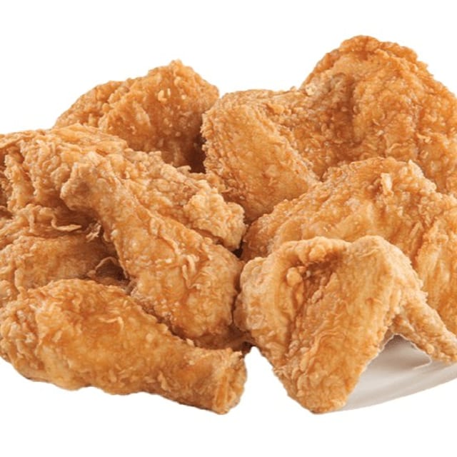 6 Wings and Fries.