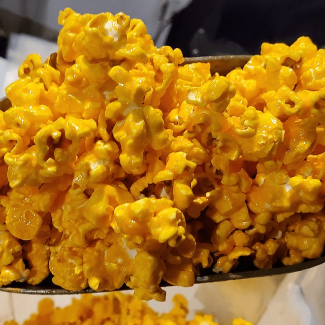 Cheddar Barbeque Popcorn.